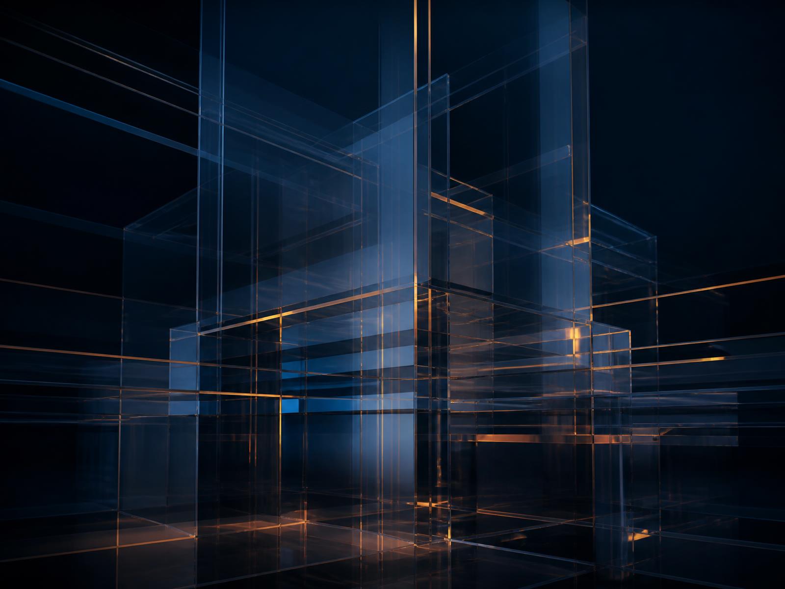 Abstract architectural lattice representing structured software systems